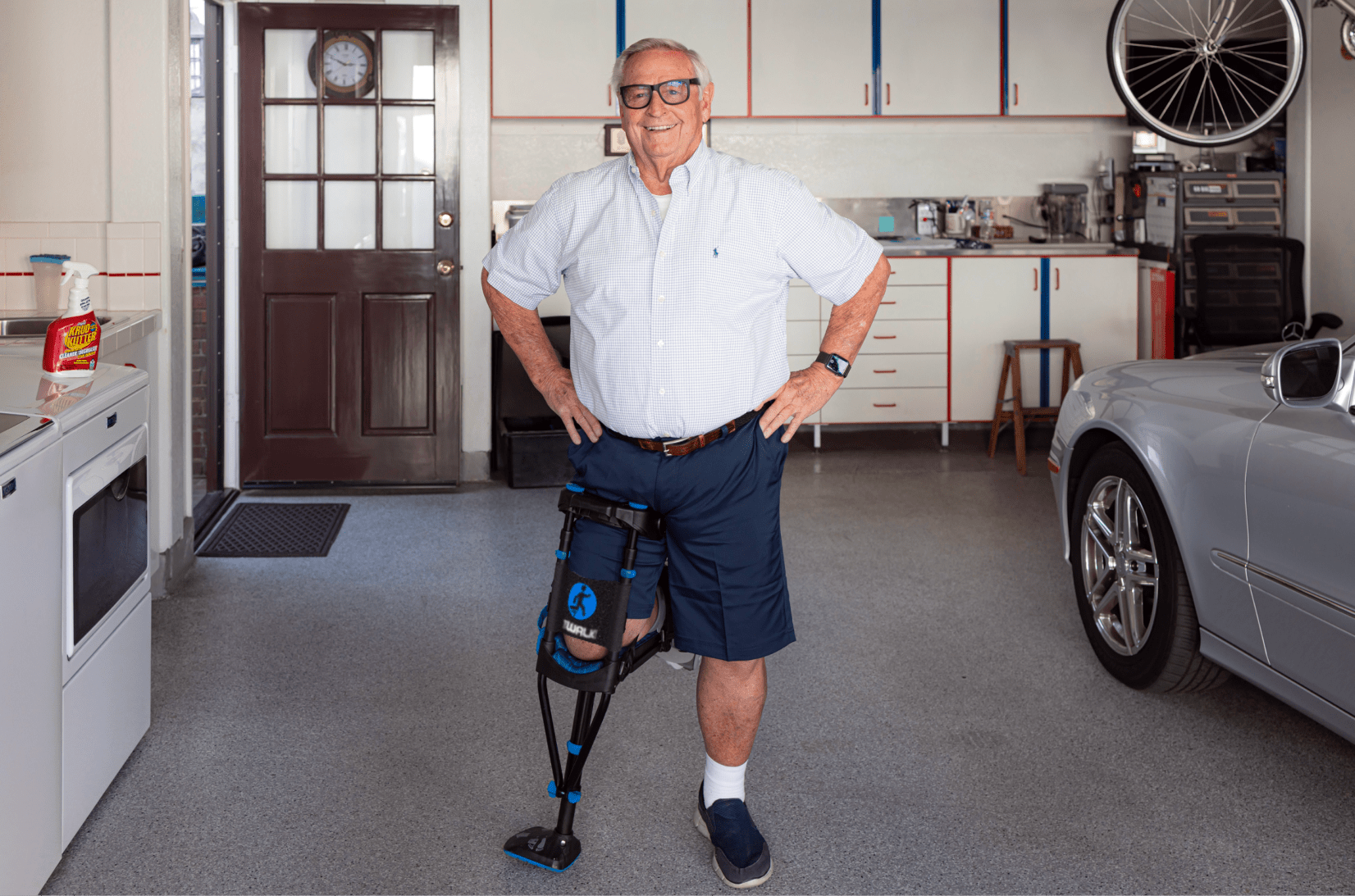 iWALK 2.0 歩行補助具 iWALK Hands-Free Crutch [Free 1-2 Day Shipping]