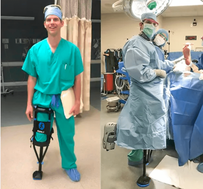 ◆to-shi◆ iWALK iWALK Hands-Free Crutch [Free 1-2 Day Shipping]
